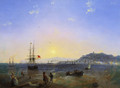 View of Kerch (1839) - Ivan Konstantinovich Aivazovsky