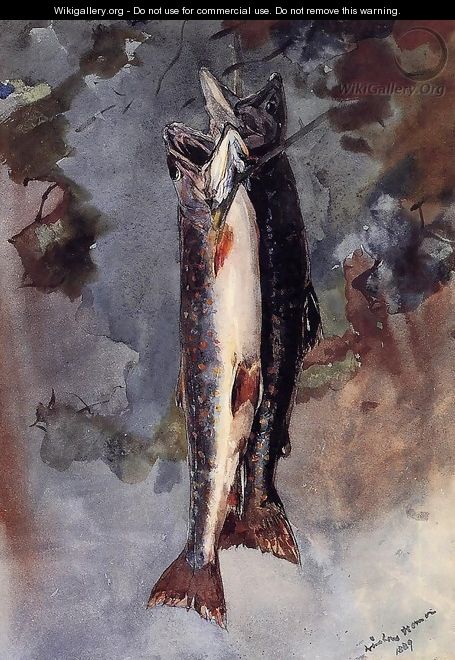 Two Trout 2 - Winslow Homer