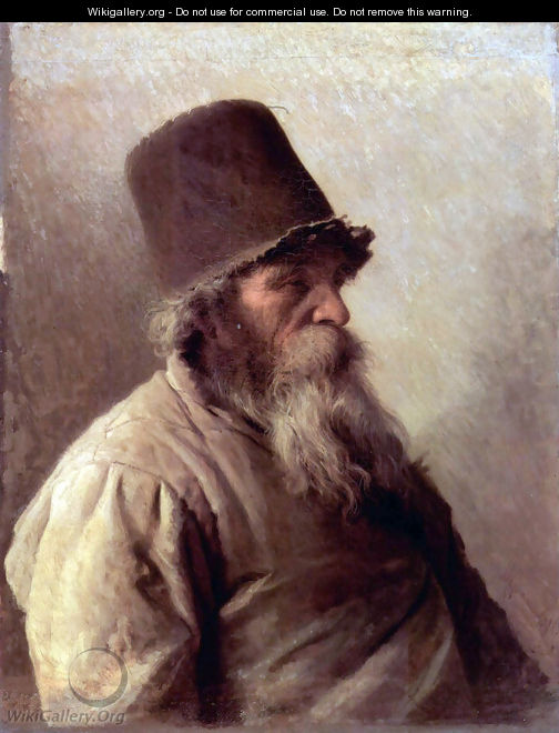 Village Elder - Ivan Nikolaevich Kramskoy