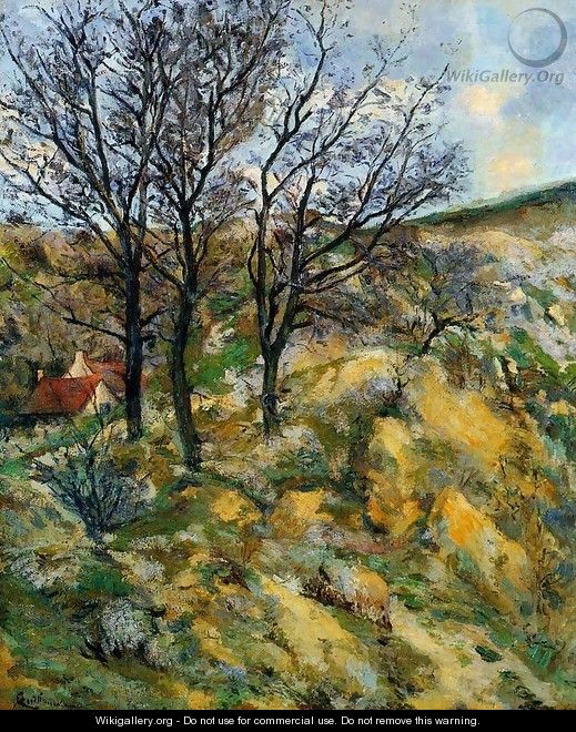 Landscape with Red Roofs - Armand Guillaumin