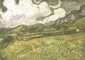 Champ de blé derrière l'hôpiltal de Saint-Paul 1889 - Vincent Van Gogh
