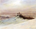Winter on the Hudson River Near Catskill, New York - Frederic Edwin Church