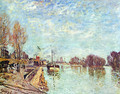 The straw rents 3 - Alfred Sisley
