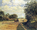 The Road from Mantes to Choisy-le-Roi - Alfred Sisley