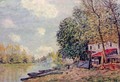 The Loing in Moret - Alfred Sisley