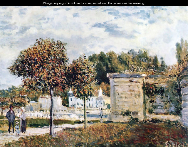 Oversupply of Marly - Alfred Sisley