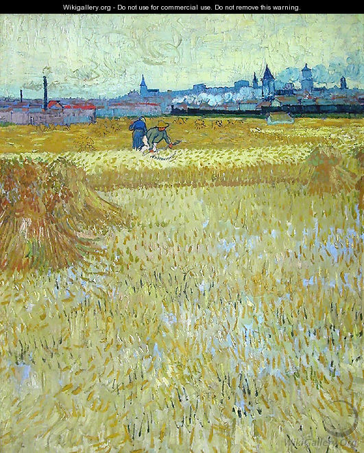 Les Moissonneurs 1888 - Vincent Van Gogh