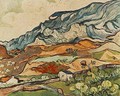 Les Alpilles, Mountainous Landscape near Saint-Remy - Vincent Van Gogh