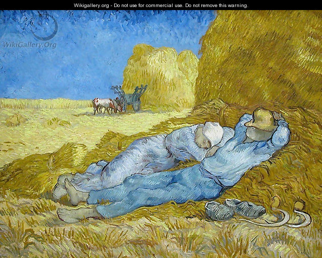 La Méridienne 1889 - Vincent Van Gogh