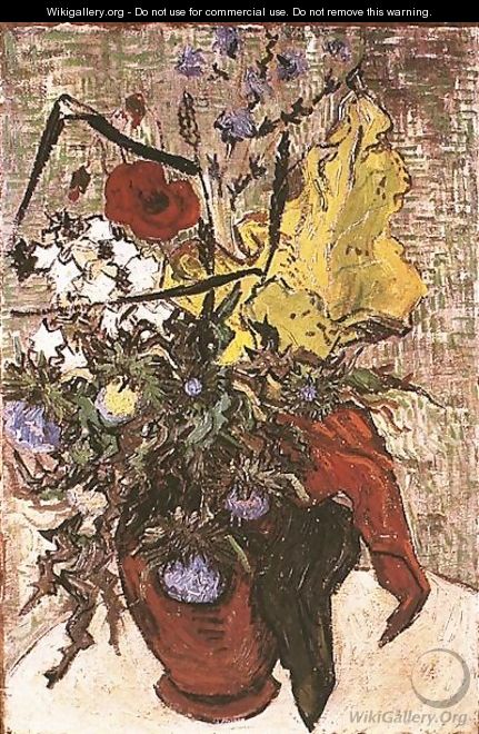 Fleurs des champs dans un vase 1890 - Vincent Van Gogh