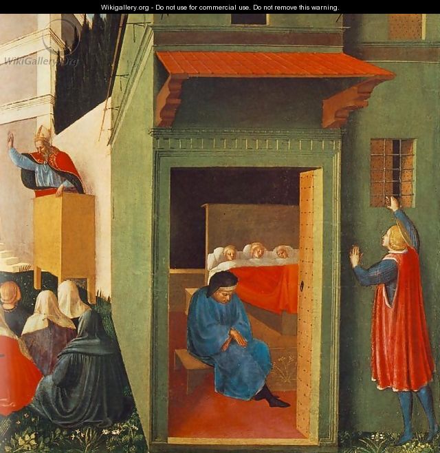 The Story of St Nicholas, Giving Dowry to Three Poor Girls - Giotto Di Bondone
