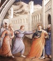 St Stephen Being Led to his Martyrdom - Giotto Di Bondone