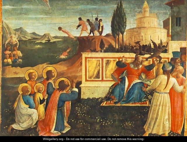 Saint Cosmas and Saint Damian Salvaged - Giotto Di Bondone