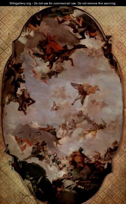 Apotheosis of the Family Pisani - Giovanni Battista Tiepolo