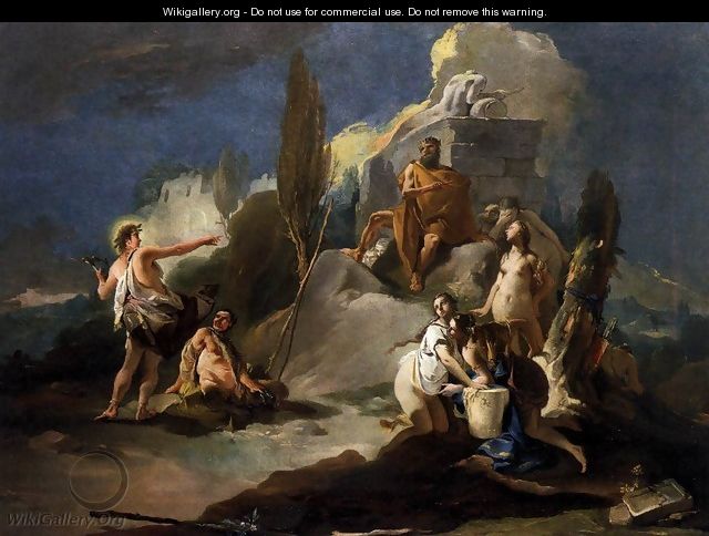 Apollo and Marsyas - Giovanni Battista Tiepolo