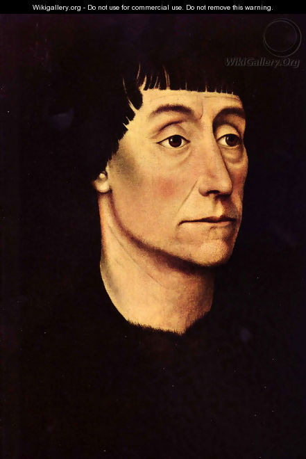 Portrait of Pierre de Beffremont - Rogier van der Weyden