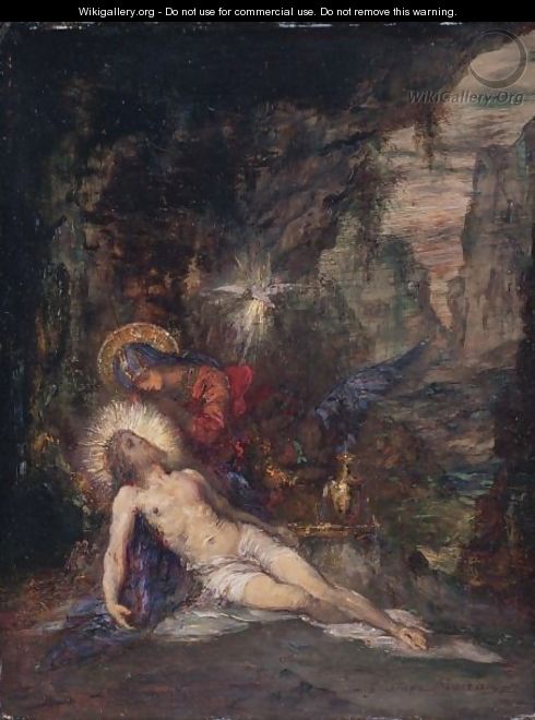 Pietà 2 - Gustave Moreau