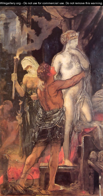 Leda 3 - Gustave Moreau