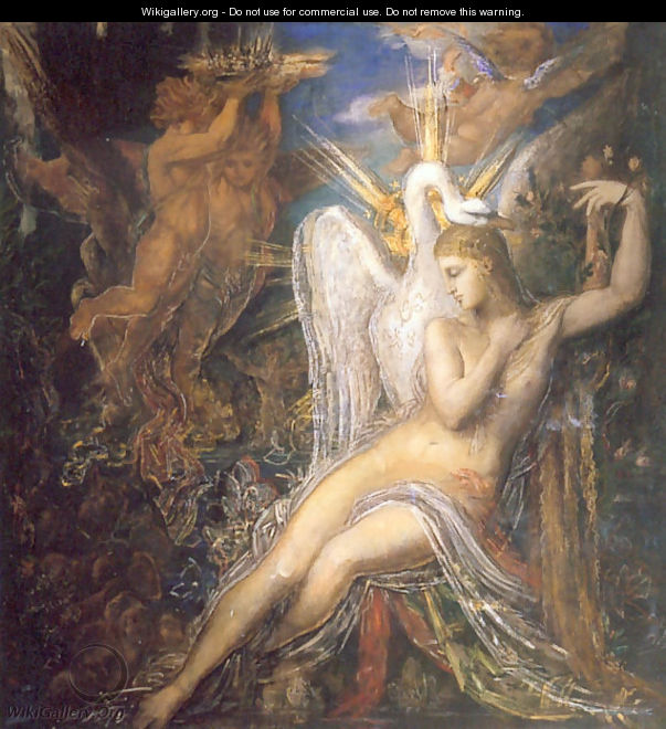 Leda 2 - Gustave Moreau
