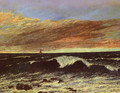 The Wave 1 - Gustave Courbet