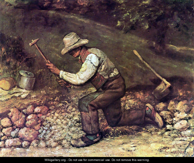 The Stone Breaker - Gustave Courbet