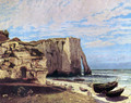 The Cliffs of Étretat After the Storm - Gustave Courbet