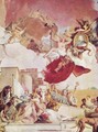 Frescoes in the imperial hall of the Würzburger residence castle, cover fresco, scene, Europe - Giovanni Battista Tiepolo