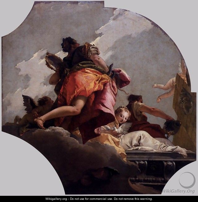 Prudence, Sincerity, and Temperance - Giovanni Battista Tiepolo