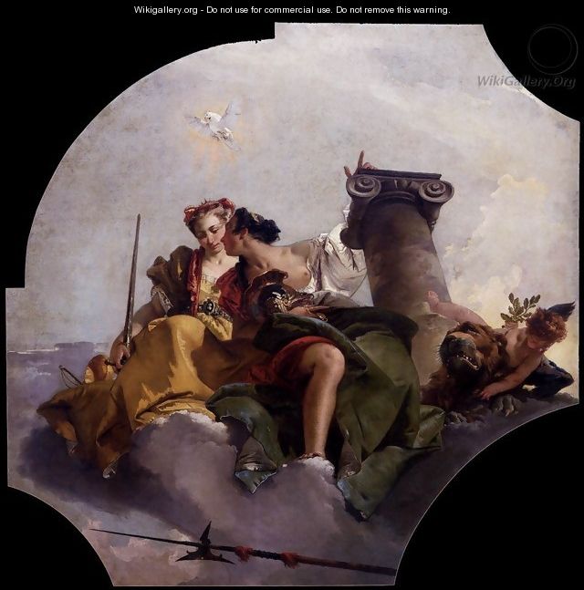 Fortitude and Justice - Giovanni Battista Tiepolo