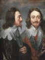 Charles I in Three Positions (detail 1) - Sir Anthony Van Dyck