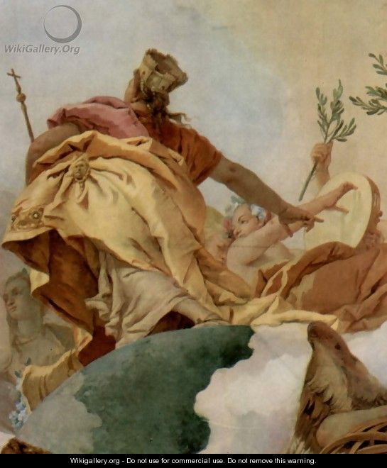 Apotheosis of the Family Pisani, detail 2 - Giovanni Battista Tiepolo