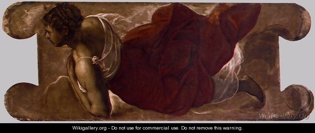 Female figure 2 - Jacopo Tintoretto (Robusti)