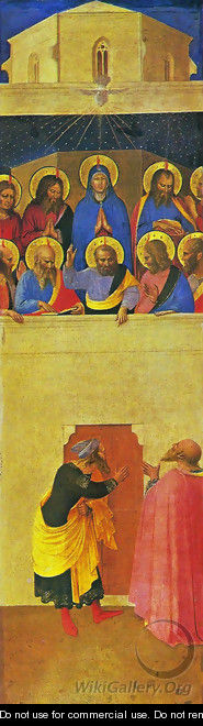Universal Judgement Triptych 1 - Angelico Fra