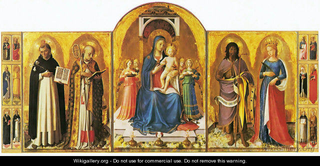 Triptych of Perugia - Angelico Fra