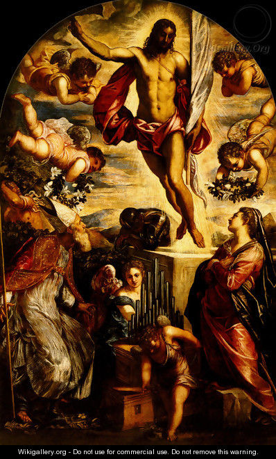 The Resurrection of Christ 3 - Jacopo Tintoretto (Robusti)
