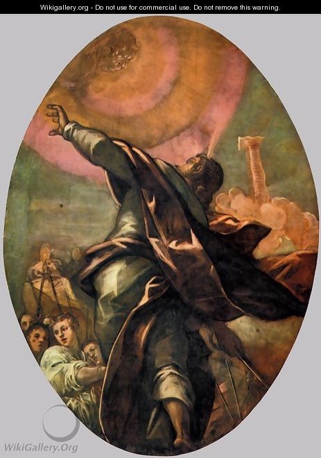 The Pillar of Fire - Jacopo Tintoretto (Robusti)