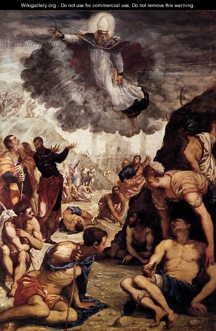 The Miracle of St Augustine - Jacopo Tintoretto (Robusti)