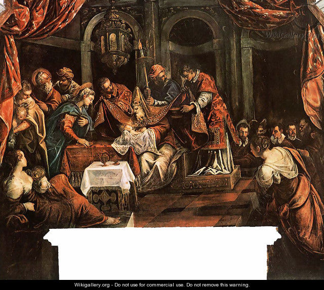 The Circumcision - Jacopo Tintoretto (Robusti)