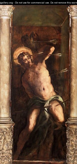 St Sebastian - Jacopo Tintoretto (Robusti)