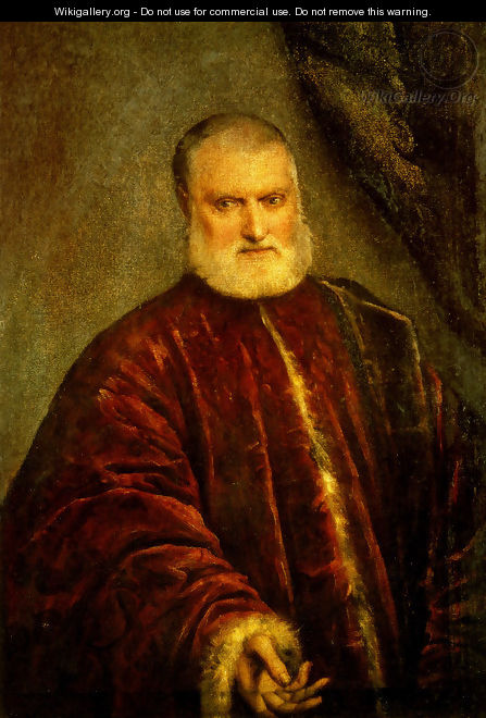 Portrait of Procurator Antonio Cappello - Jacopo Tintoretto (Robusti)