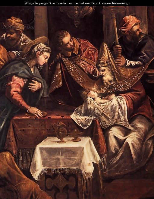 The Circumcision (detail) - Jacopo Tintoretto (Robusti)