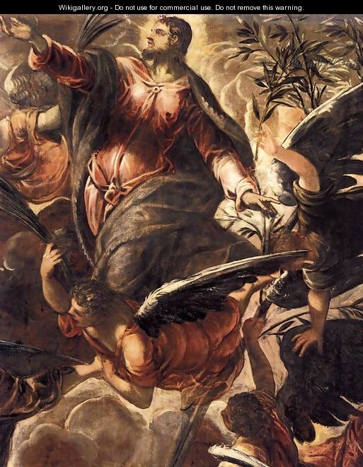 The Ascension (detail 2) - Jacopo Tintoretto (Robusti)