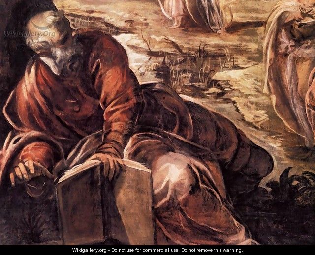 The Ascension (detail 1) - Jacopo Tintoretto (Robusti)