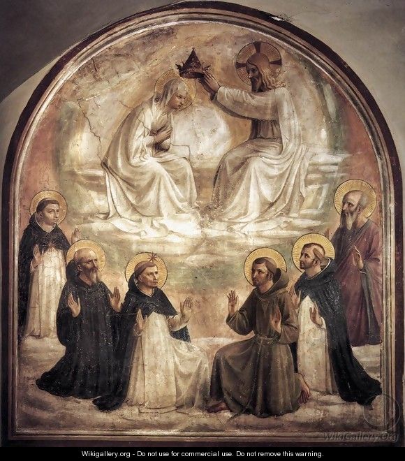 Coronation of the Virgin - Giotto Di Bondone