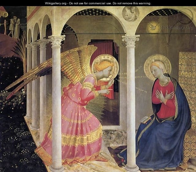 Annunciation 2 - Giotto Di Bondone