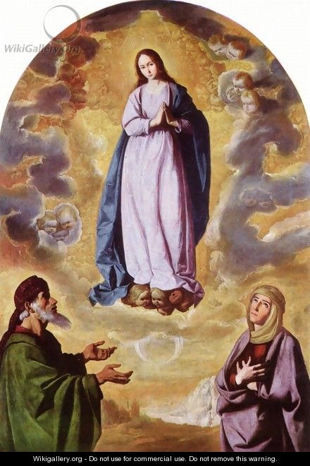 Immaculate Conception 4 - Francisco De Zurbaran