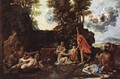The birth of Baccus - Nicolas Poussin