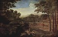 Landscape with two nymphs - Nicolas Poussin