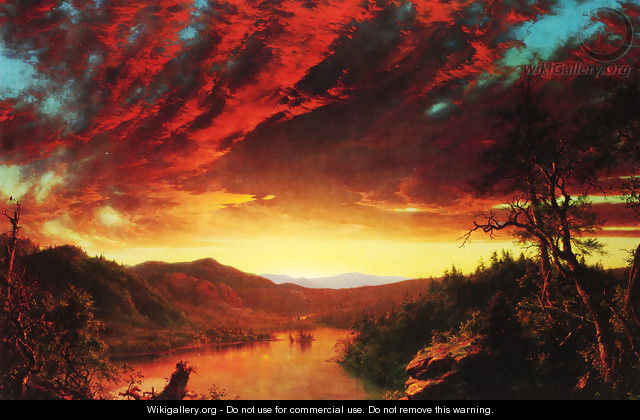 Twilight in the Wilderness - Frederic Edwin Church