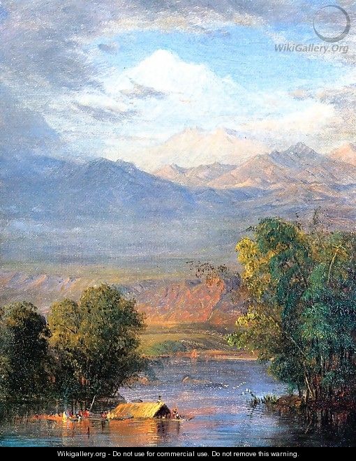 The Magdalena River, Equador - Frederic Edwin Church